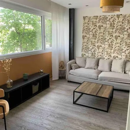 Cosy Avec Parking 公寓 凯恩
